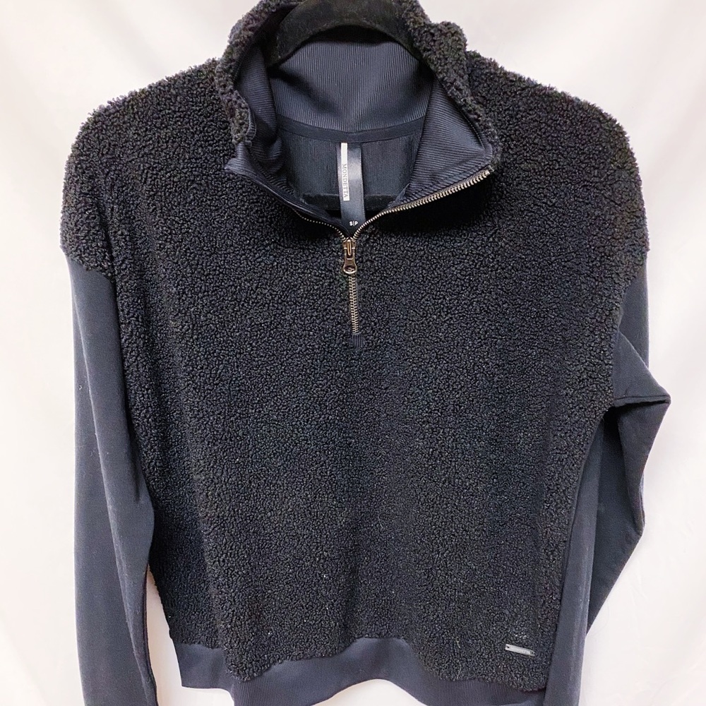 Black Sherpa Sweater